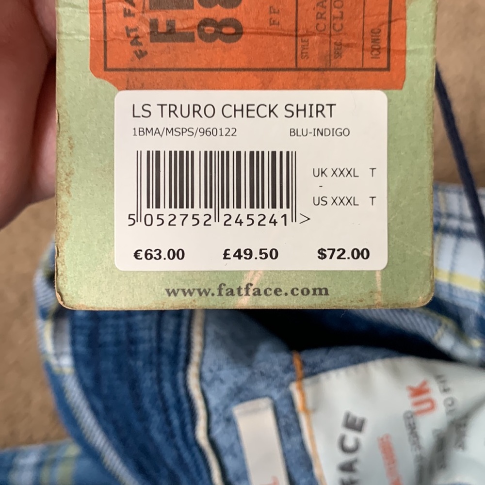 Blue/Yellow/White Flannel - Picture 5 of 5